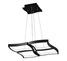 Подвесной светодиодный светильник iLedex Roomy 8196-4-D-T BK