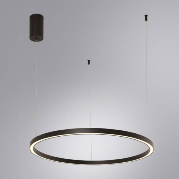 Подвесной светодиодный светильник Arte Lamp Smooth A2223SP-1BK Подвесной светодиодный светильник Arte Lamp Smooth A2223SP-1BK
