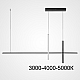 Подвесной светильник Imperium Loft Squirrel L150 Black Трехцветный Свет 220669-23