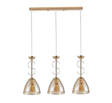 Подвесной светильник ЭкономСвет 30104/3GD AMB