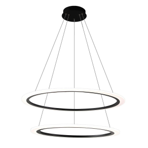 Подвесной светодиодный светильник Crystal Lux Manzana SP53W Led  Black