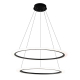 Подвесной светодиодный светильник Crystal Lux Manzana SP53W Led Black