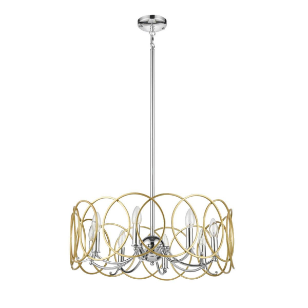 Подвесная люстра Vele Luce Vita VL4234P08 Подвесная люстра Vele Luce Vita VL4234P08