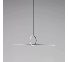 Подвесной светодиодный светильник iLedex Zoom 10339P/A2-35W-3000K BK-WH