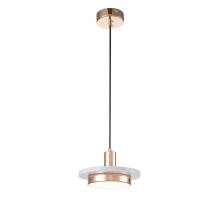 Подвесной светильник Escada 10260/1 LED*12W Gold/White marble