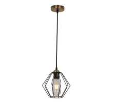 Подвесной светильник IMEX MD.3099-1-P BK+AB