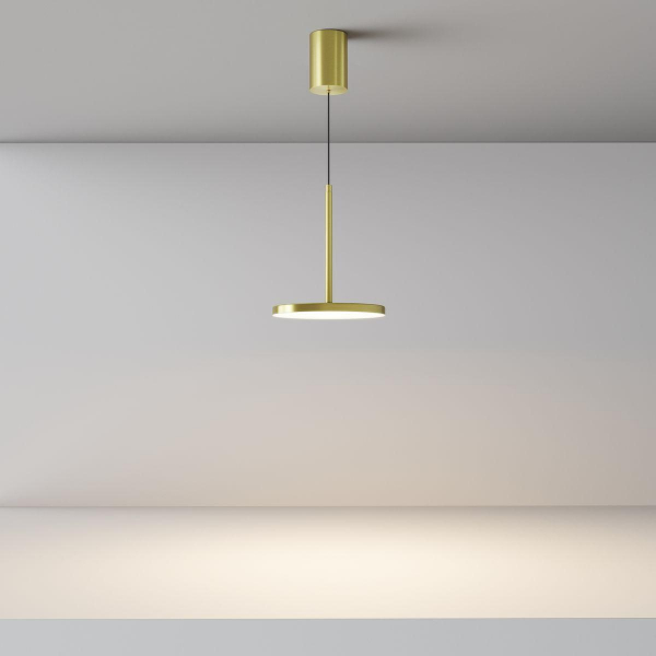 Подвесной светодиодный светильник Maytoni Technical Plato P076PL-L12W3K-BS Подвесной светодиодный светильник Maytoni Technical Plato P076PL-L12W3K-BS
