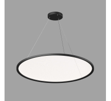 Подвесной горизонтальный светодиодный светильник Denkirs Veil DK6620-BK