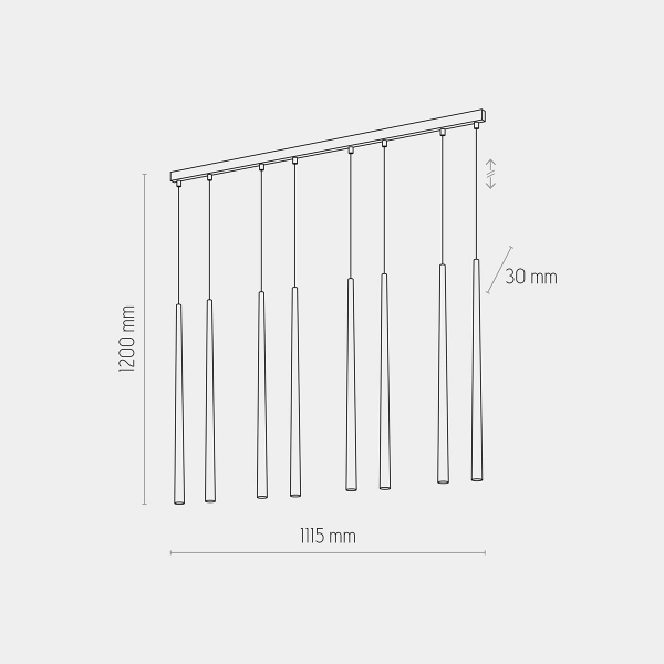 Подвесной светильник TK Lighting 6423 Piano Gold Подвесной светильник TK Lighting 6423 Piano Gold
