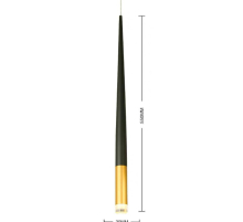 Подвесной светильник Alfa Light F3724-13 одиночный черный+золотой