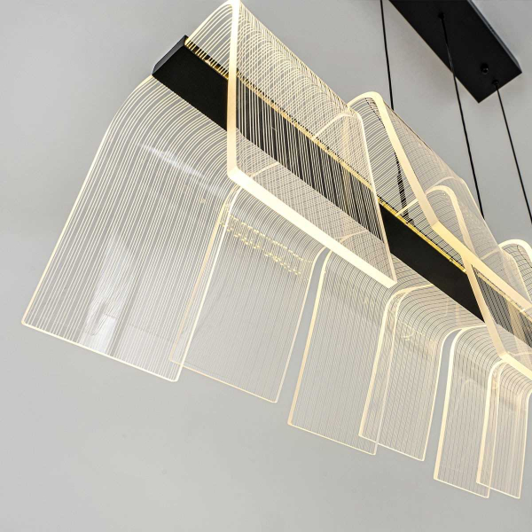 Подвесной cветильник LED4U L7709-970 BK Подвесной cветильник LED4U L7709-970 BK