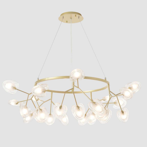 Подвесной светильник Crystal Lux SOLE SP25 GOLD Подвесной светильник Crystal Lux SOLE SP25 GOLD
