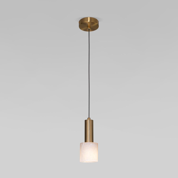 Подвесной светильник Eurosvet Marba 304055 алебастр / латунь a072023