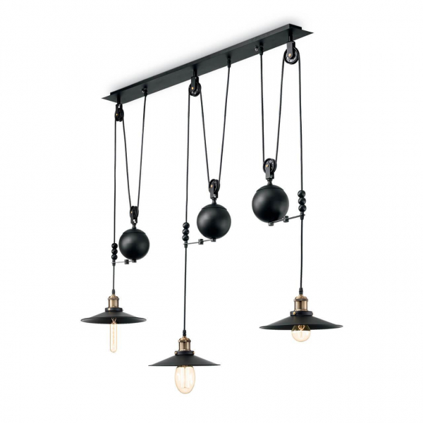 Подвесной светильник Ideal Lux Up And Down SP3 136349 Подвесной светильник Ideal Lux Up And Down SP3 136349