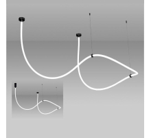 Подвесной светодиодный светильник Kink Light Венди 08031-400,19 RGB