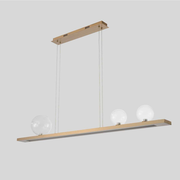 Подвесной светильник Crystal Lux AHORA SP1 L1200 BRASS Подвесной светильник Crystal Lux AHORA SP1 L1200 BRASS