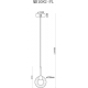 Подвесной светодиодный светильник MyFar Lora MR1082-PL