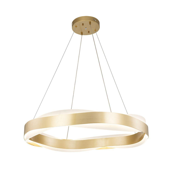 Подвесной светодиодный светильник Indigo Treccia 14013/B/1P Gold V000069L Подвесной светодиодный светильник Indigo Treccia 14013/B/1P Gold V000069L