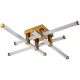 Светильник потолочный светодиодный Stilfort 4010/05/04C серия Quadro
