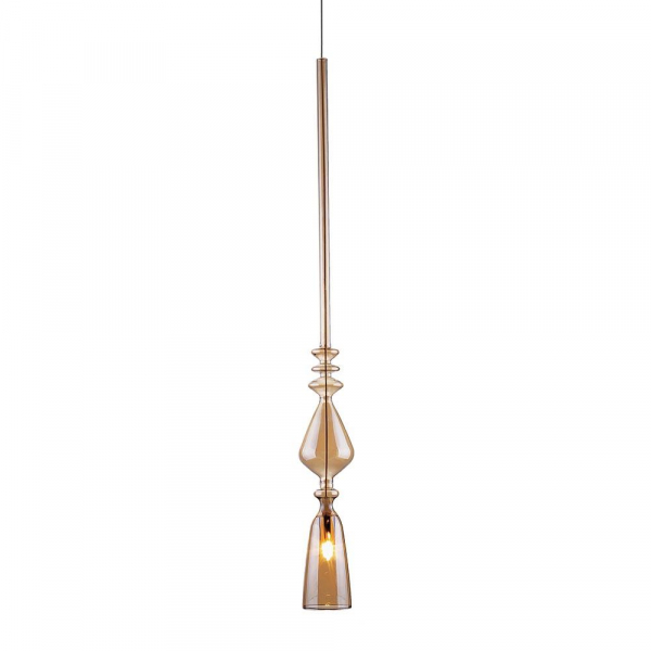 Подвесной светильник Crystal Lux Lux New SP1 B Amber Подвесной светильник Crystal Lux Lux New SP1 B Amber