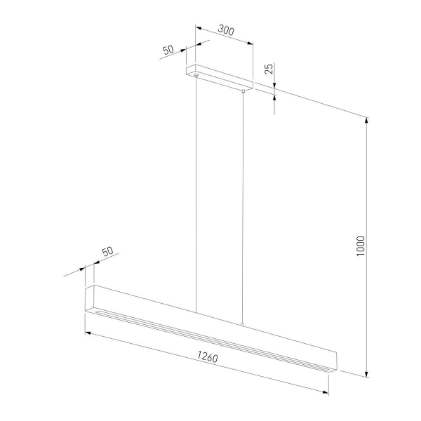 Подвесной светодиодный светильник TK Lighting 1448 Teo Подвесной светодиодный светильник TK Lighting 1448 Teo