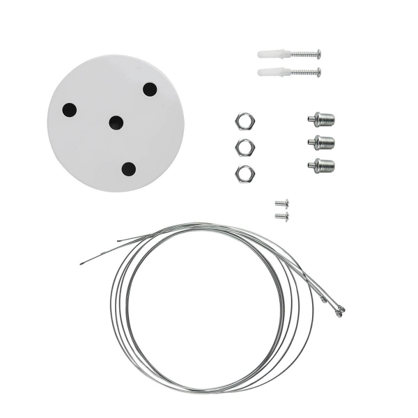 Подвесной светодиодный cветильник Geometria ЭРА Quadro SPO-163-W-40K-050 50Вт 4000К белый Б0050586 Подвесной светодиодный cветильник Geometria ЭРА Quadro SPO-163-W-40K-050 50Вт 4000К белый Б0050586