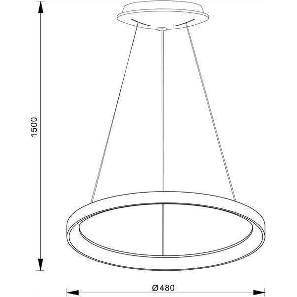 Подвесной светодиодный светильник Deko-Light Merope 342154 Подвесной светодиодный светильник Deko-Light Merope 342154