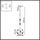 Подвесной светильник Odeon Light Karelia Pendant 5444/1A
