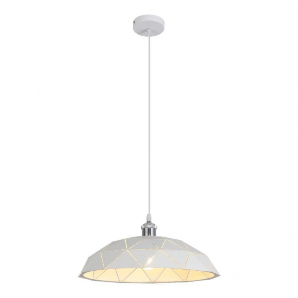 Подвесной светильник Lumina Deco Grosetto LDP 8039-400 WT+CHR Подвесной светильник Lumina Deco Grosetto LDP 8039-400 WT+CHR
