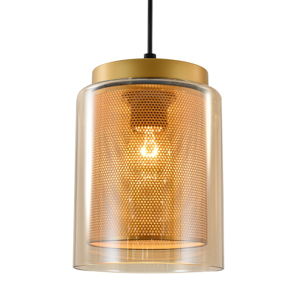 Подвесной светильник Indigo Alleanza V10023/1P Gold V000506 Подвесной светильник Indigo Alleanza V10023/1P Gold V000506