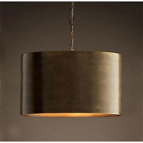 Подвесной светильник Loft-Concept RH Antiqued Metal Drum Pendant lamp 40.1097-0 20720