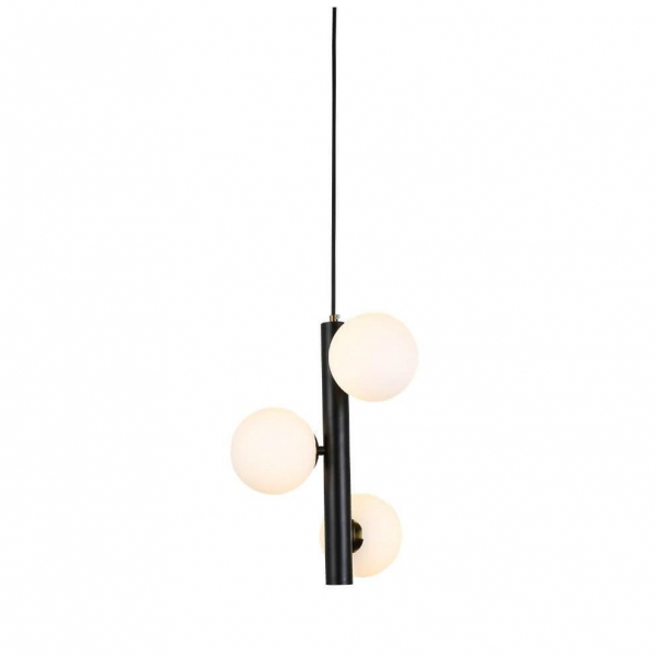 Подвесной светильник Lumina Deco Barica LDP 6031-3 BK+MD Подвесной светильник Lumina Deco Barica LDP 6031-3 BK+MD