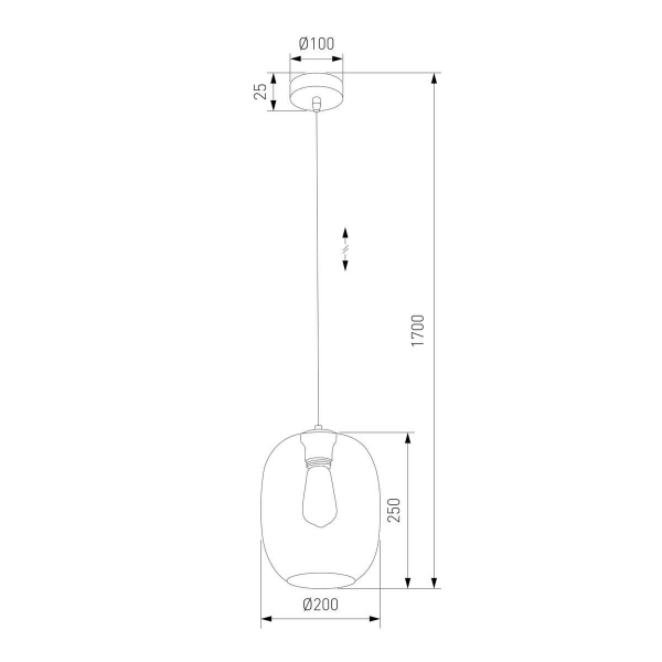 Подвесной светильник TK Lighting 5971 Elio Подвесной светильник TK Lighting 5971 Elio