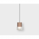 Подвесной светодиодный светильник Italline IT014-0203 rose gold