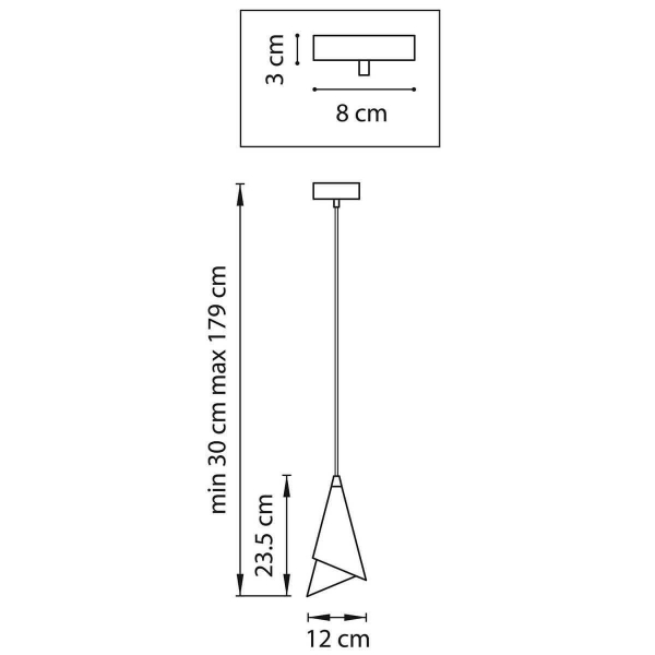 Подвесной светильник Lightstar Cone 757010 Подвесной светильник Lightstar Cone 757010