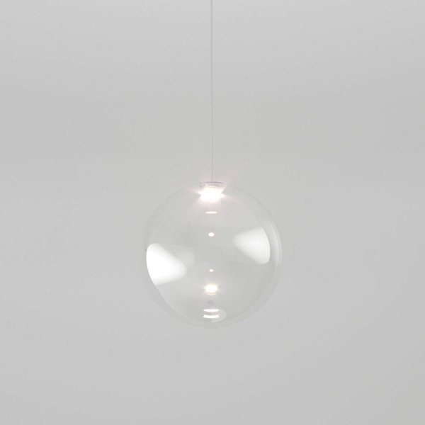 Подвесной светодиодный светильник Eurosvet Wonder 50231/1 Led прозрачный Подвесной светодиодный светильник Eurosvet Wonder 50231/1 Led прозрачный