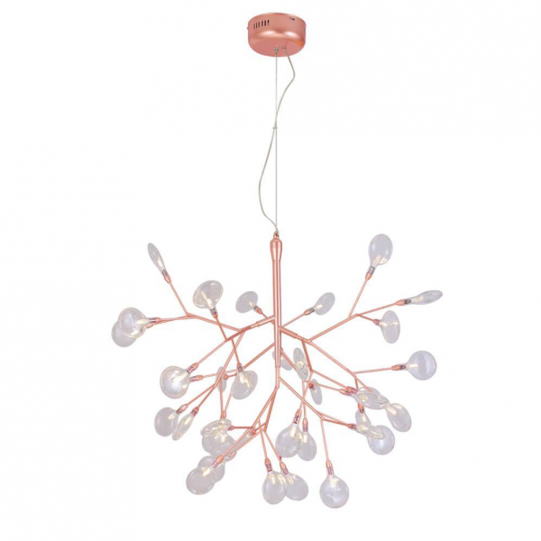 Подвесной светильник Crystal Lux Evita SP36 Copper/Transparent Подвесной светильник Crystal Lux Evita SP36 Copper/Transparent