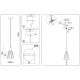 Подвесной светильник Ambrella light High Light LH58111