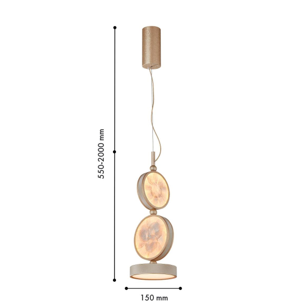 Подвесной светильник Favourite Solarius 4858-1P