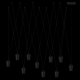 Подвесной светодиодный светильник Loft IT Blackout 10357/10