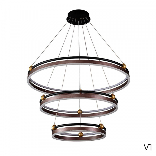Подвесной светодиодный светильник Crystal Lux Fernando SP158W Led Coffee/Black Подвесной светодиодный светильник Crystal Lux Fernando SP158W Led Coffee/Black