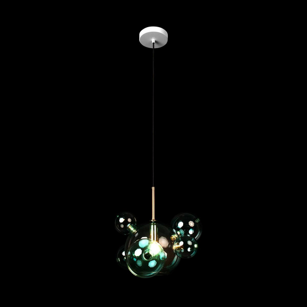 Подвесной светильник Loft IT Bolle 2027-P6 Blue mini Подвесной светильник Loft IT Bolle 2027-P6 Blue mini