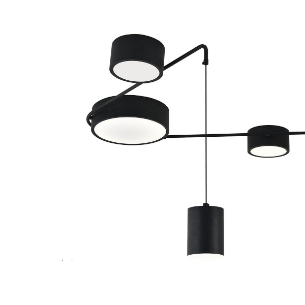 Потолочный светодиодный светильник Indigo Modulo 14028/5С Black V000161L Потолочный светодиодный светильник Indigo Modulo 14028/5С Black V000161L