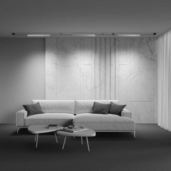 Подвесной светодиодный светильник Maytoni Technical Pendant system Parity Points TR128B-24W4K-M-W Подвесной светодиодный светильник Maytoni Technical Pendant system Parity Points TR128B-24W4K-M-W