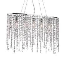 Подвесной светильник Ideal Lux Rain Sp5 Trasparente 008363