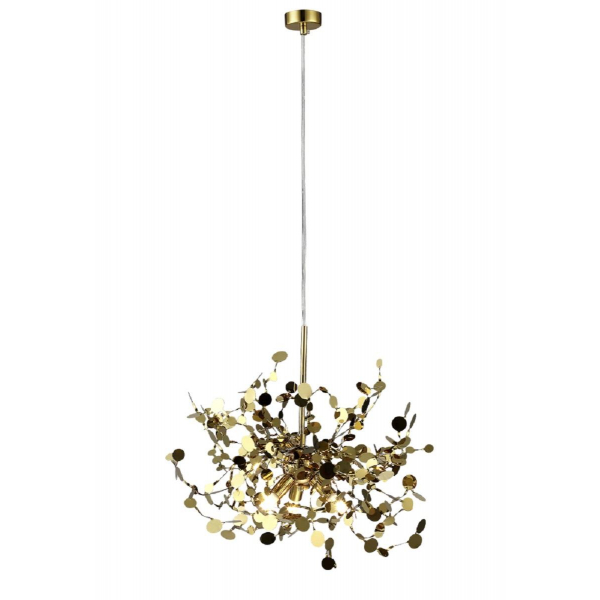 Подвесной светильник Crystal Lux GARDEN SP3 D400 GOLD Подвесной светильник Crystal Lux GARDEN SP3 D400 GOLD