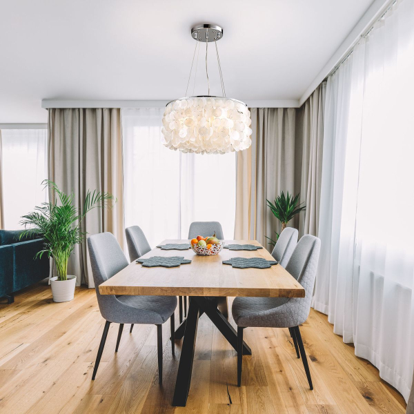 Подвесной светильник Eurosvet Sandra 60005/4 хром