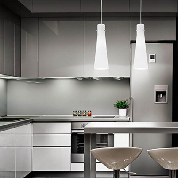 Подвесной светильник Ideal Lux Kuky SP1 Bianco 053448 Подвесной светильник Ideal Lux Kuky SP1 Bianco 053448