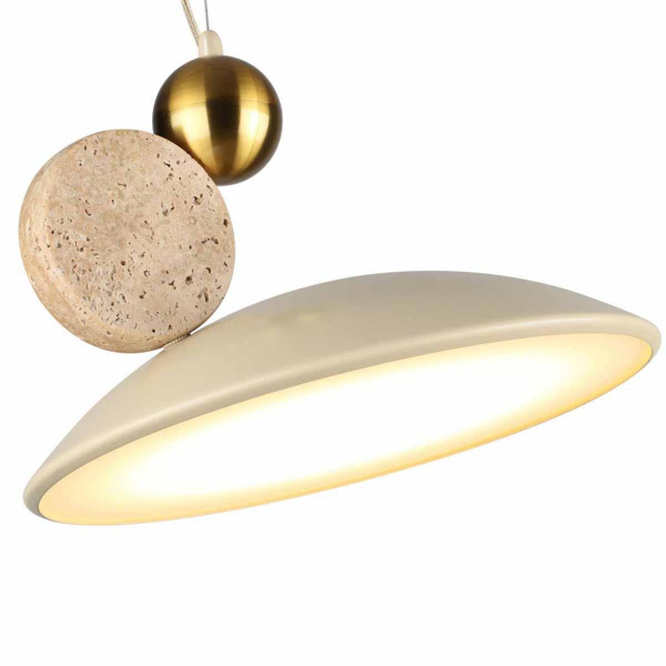 Подвесной светодиодный светильник Odeon Light Hightech Travertino 6625/20L Подвесной светодиодный светильник Odeon Light Hightech Travertino 6625/20L