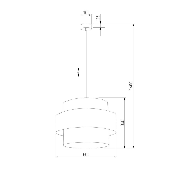 Подвесной светильник TK Lighting 5095 Calisto White Подвесной светильник TK Lighting 5095 Calisto White